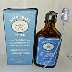 Gulf Coast Spyce Cologne & Pump Spray Atomizer